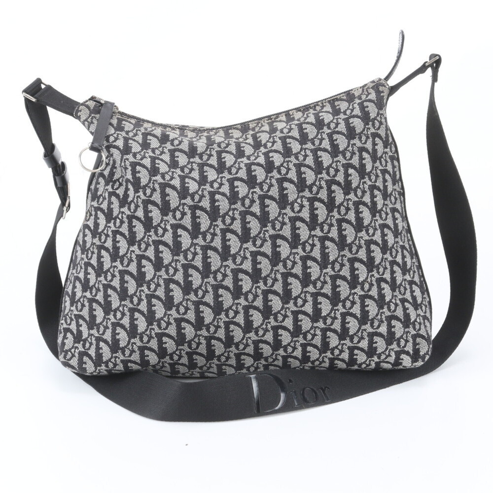 Christian Dior Trotter BO B0092 Leather Shoulder Bag Messenger for Men
